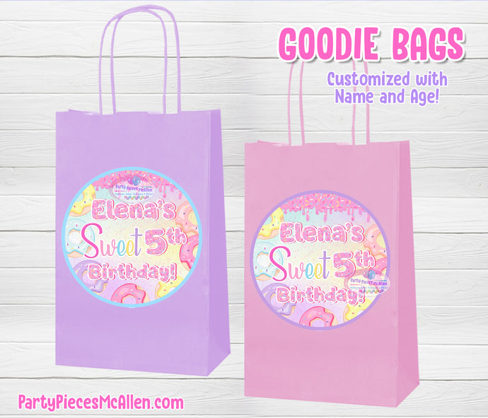Donut Party Goodie Bags