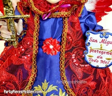 Load image into Gallery viewer, Vestidito San Miguel Arcangel, Saint Michael the Archangel Baby Jesus Dress