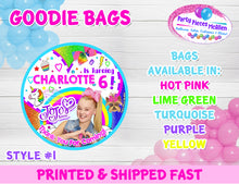 Load image into Gallery viewer, 12 JOJO Goodie Bags