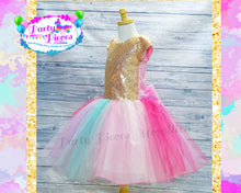 Load image into Gallery viewer, Unicorn Tutu Dress