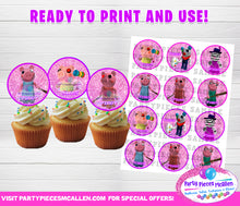 Load image into Gallery viewer, Girls Piggy Roblox Printable Package