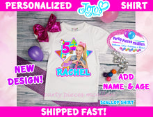 Load image into Gallery viewer, Jojo Siwa Star Birthday Shirt