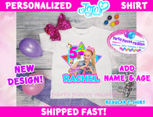 Load image into Gallery viewer, Jojo Siwa Star Birthday Shirt