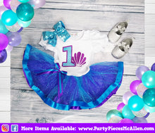 Load image into Gallery viewer, Mermaid Shell Tutu Dress