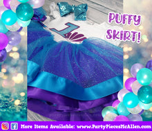 Load image into Gallery viewer, Mermaid Shell Tutu Dress