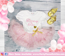 Load image into Gallery viewer, Pink Birthday Girl Tutu Dress