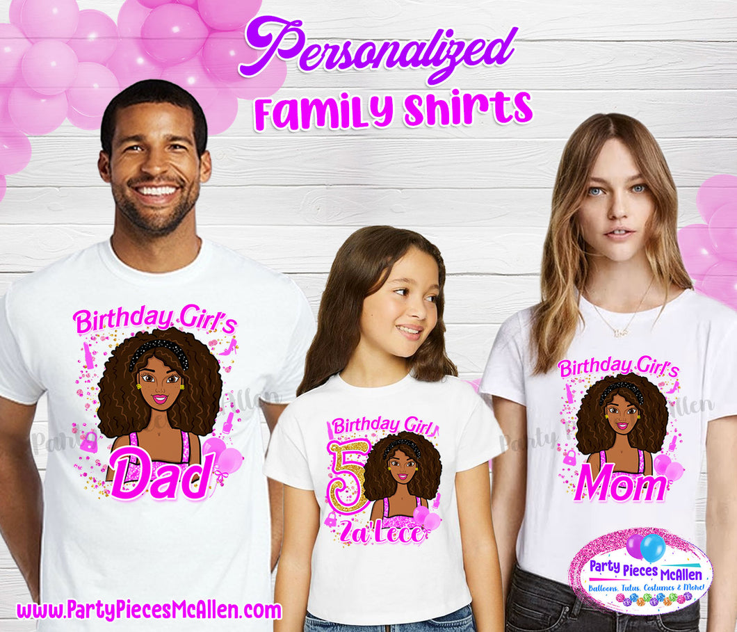 Afro Doll Family Shirts
