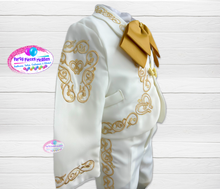 Load image into Gallery viewer, Beige Charro Boys Suit