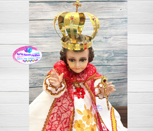 Load image into Gallery viewer, Vestidito Niño Dios Cristo Rey, Baby Jesus Christ 2026