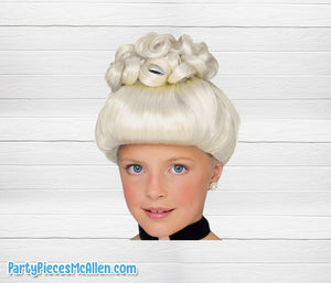 Cinderella Blonde Kids Wig