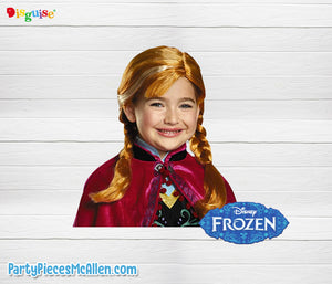 Frozen Anna Girls Wig