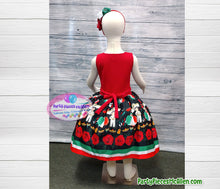 Load image into Gallery viewer, Charrita and Charrito Dress, Mexican Fiesta Dress in Black