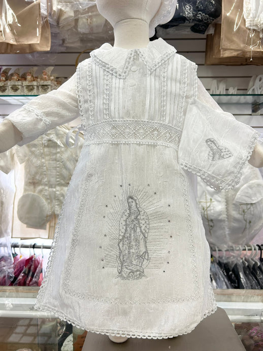 Boys Baptism Virgin Mary Set