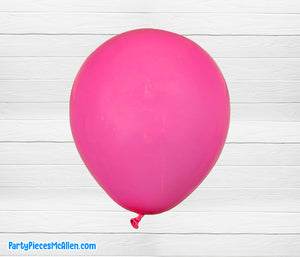 12" Fuschia Latex Balloons 72PCS