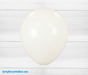 12" White Latex Balloons 72PCS