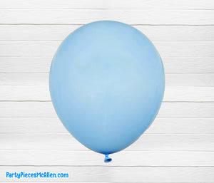 12" Light Blue Latex Balloons 72PCS