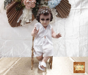 Vestidito Niño del Bautizo, Baby Jesus Baptismal Gown