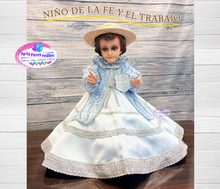 Load image into Gallery viewer, Vestidito Niño de la Fe y el Trabajo, Baby Jesus Dress 2026