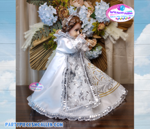 Load image into Gallery viewer, Vestido Niño de la Palomas, Vestido Niño Dios Blanco, Niño Dios Ropon