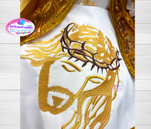 Load image into Gallery viewer, Vestidito Niño Dios Divino Rostro, Baby Jesus Dress 2026