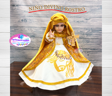 Load image into Gallery viewer, Vestidito Niño Dios Divino Rostro, Baby Jesus Dress 2026
