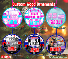 Load image into Gallery viewer, Ninja Warrior Christmas Ornament