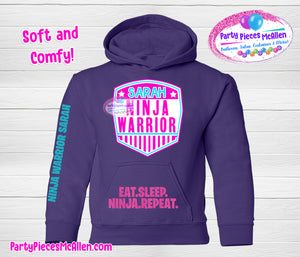 Pink Ninja Warrior Hoodie