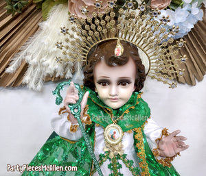 Vestido Niño Dios San Judas Tadeo, Baby Jesus St. Jude Dress