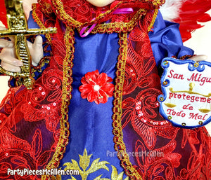 Vestidito San Miguel Arcangel, Saint Michael the Archangel Baby Jesus Dress