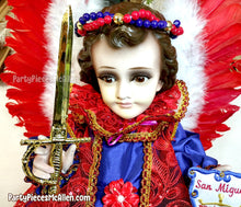 Load image into Gallery viewer, Vestidito San Miguel Arcangel, Saint Michael the Archangel Baby Jesus Dress