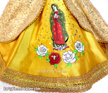 Load image into Gallery viewer, Vestido Niño Dios Virgen de Guadalupe, Baby Jesus Virgin Mary Gown