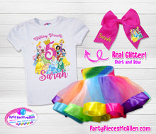 Load image into Gallery viewer, Princess Rainbow Tutu Outfit