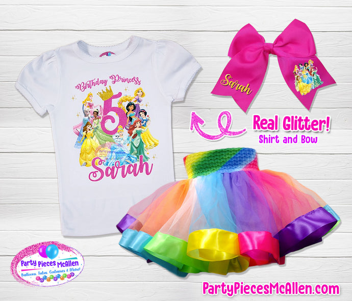 Princess Rainbow Tutu Outfit