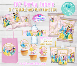 Princess Editable Party Package