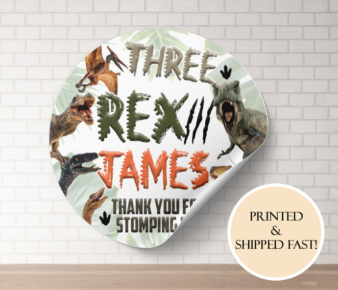 Three Rex Stickers