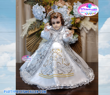 Load image into Gallery viewer, Vestido Niño de la Palomas, Vestido Niño Dios Blanco, Niño Dios Ropon