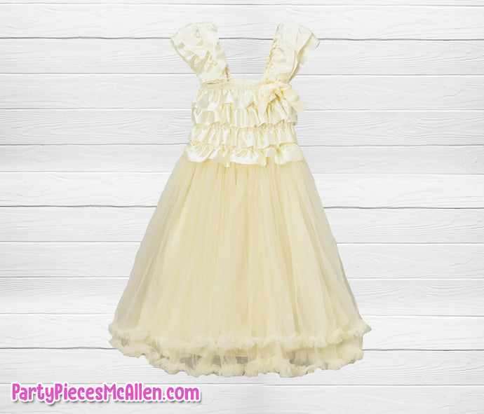 Beige Princess Petti Dress