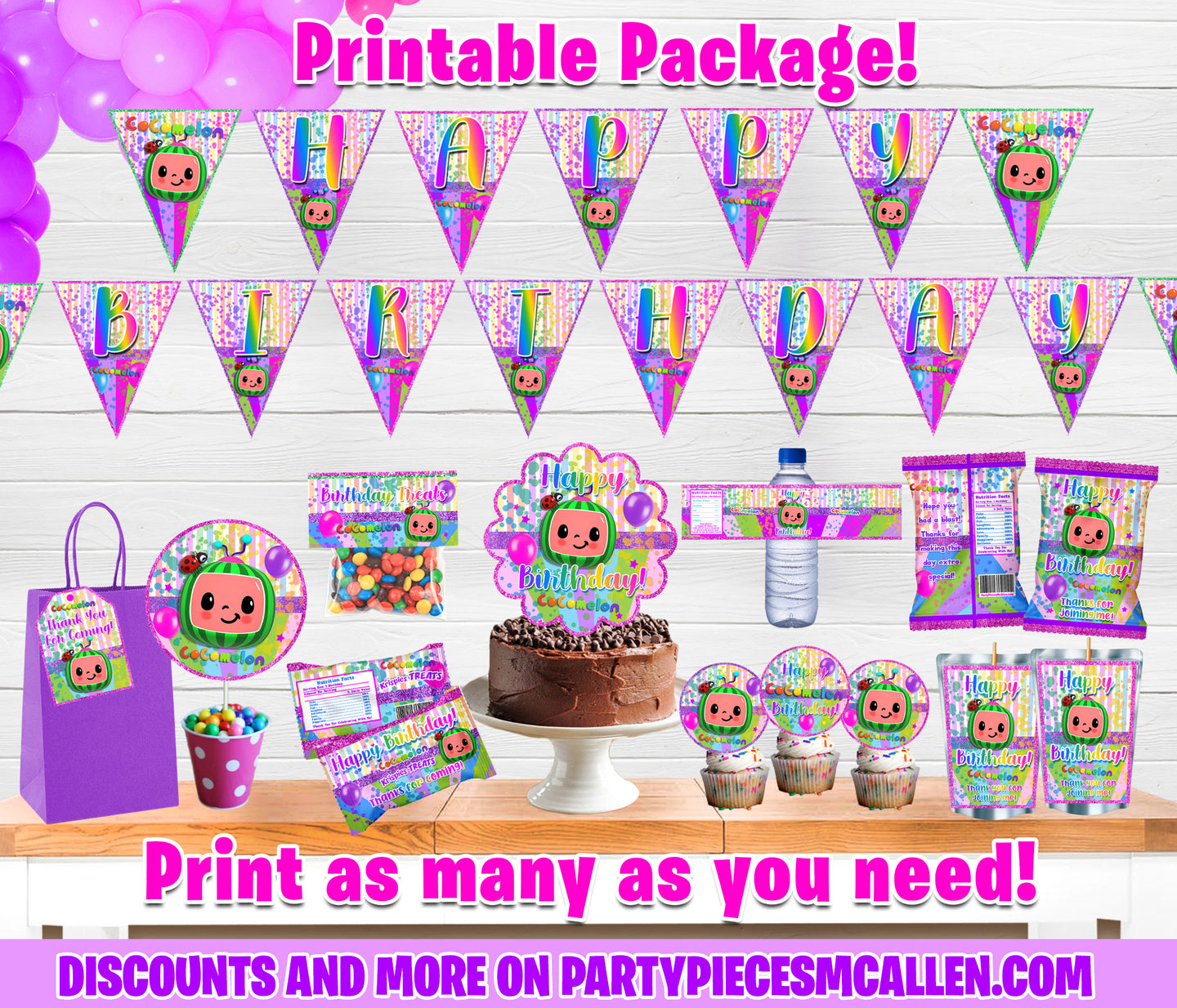 COCOMELON Printable Package