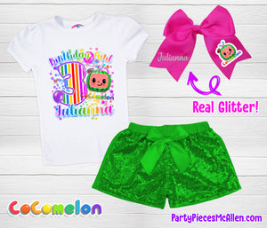 Piggy Roblox Girl Birthday Shirt with Glitter – Party Pieces McAllen