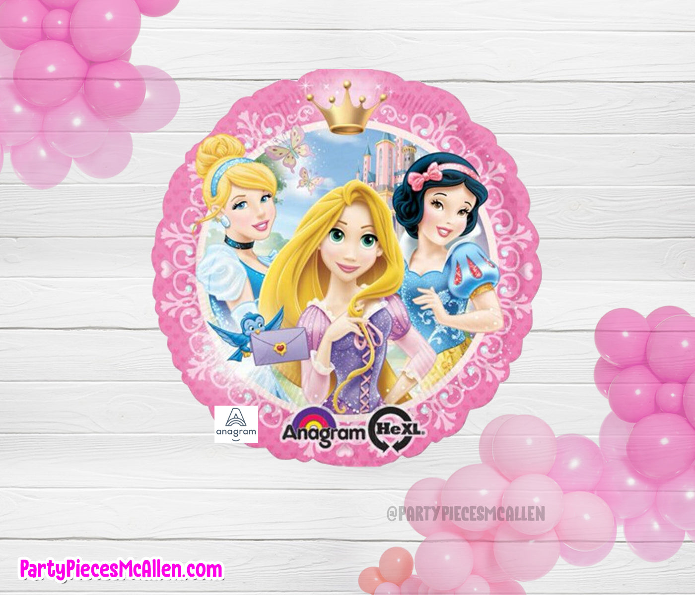 Ballon aluminium Princesses Disney ™ 23 cm - Vegaooparty