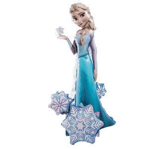 57" Elsa Frozen Air Walker Foil Balloon