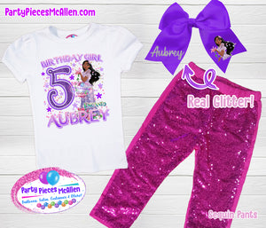 Isabella Inspired Birthday Sequin Pants Outfit