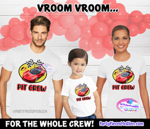 Pit Crew Family Shirts