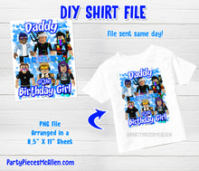 Load image into Gallery viewer, Gamer Family Shirt File - PRINTABLES ONLY