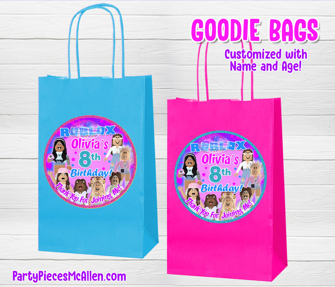 Gamer Girl Avatars Goodie Bags