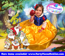 Load image into Gallery viewer, Snow White Inspired Princess Dress