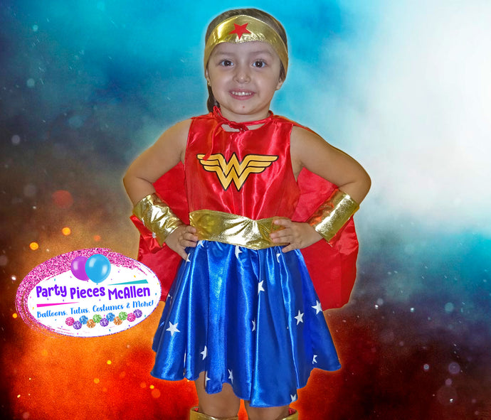 Girls Wonder Woman Costume