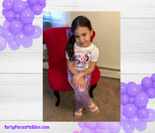 Load image into Gallery viewer, Isabella Inspired Birthday Sequin Pants Outfit