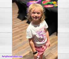 Load image into Gallery viewer, Isabella Birthday Sequin Short Outfit