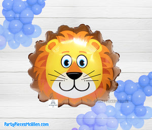 Lion Head Shape Foil Balloon